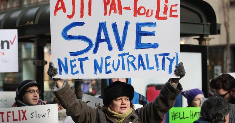 21 states sue to keep net neutrality as Senate Democrats reach 50 votes for repeal