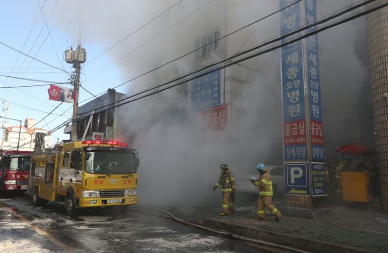 Blaze in South Korean hospital kills at least 37, more than 70 injured