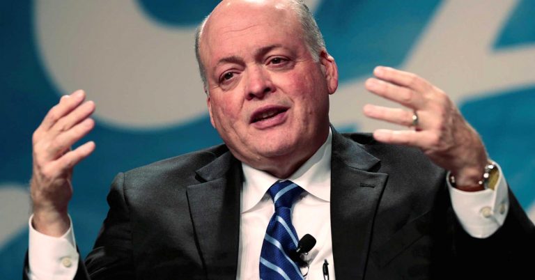 CEO Jim Hackett is confident Ford isn’t falling behind rival automakers and tech firms