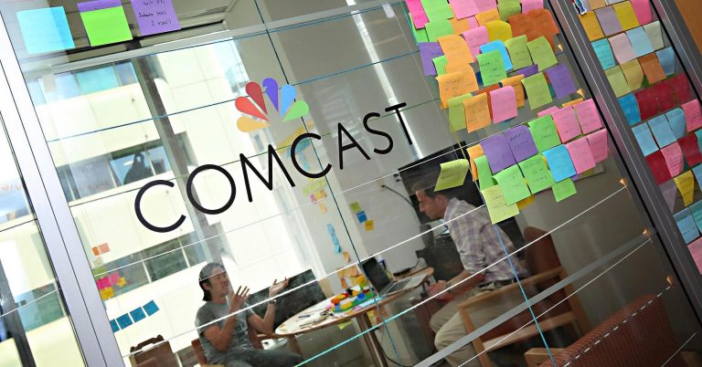 Comcast shares fall after downgrade on slowing broadband growth fear, streaming competition