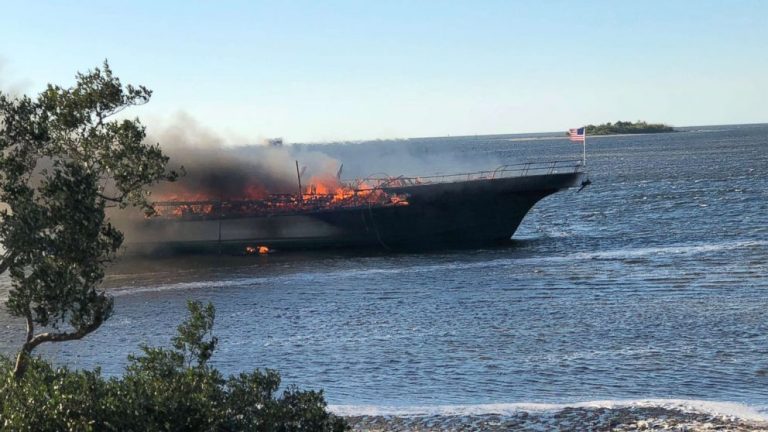 Dozens safely evacuated from fiery casino shuttle boat in Florida