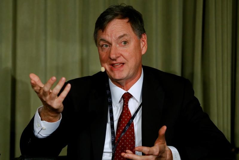 FILE PHOTO: Federal Reserve Bank of Chicago President Evans participates in discussion in Zurich