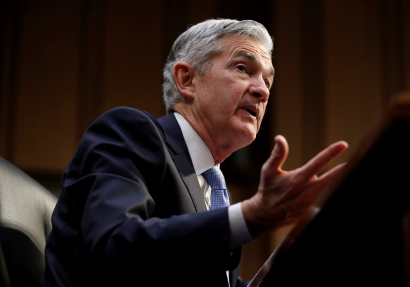 FILE PHOTO: Powell testifies on his nomination to become chairman of the U.S. Federal Reserve in Washington