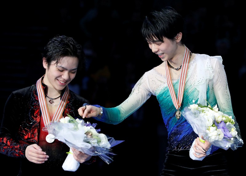 FILE PHOTO: Figure Skating - ISU World Championships 2017 - Men's Victory Ceremony