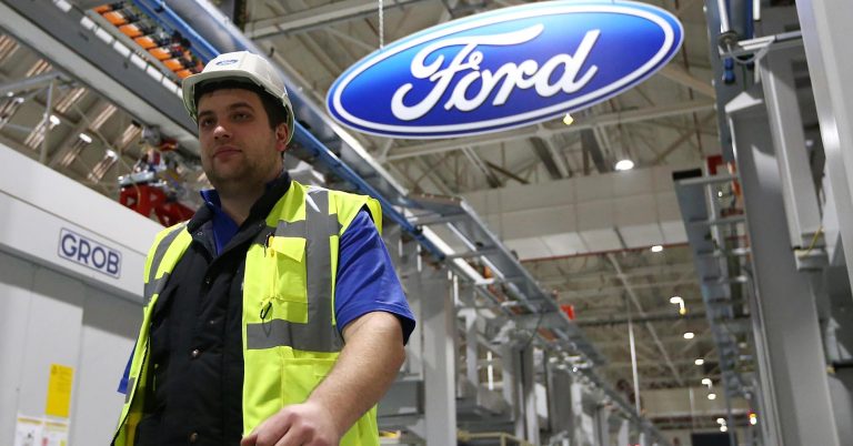 Ford shares fall after giving disappointing 2018 EPS guidance
