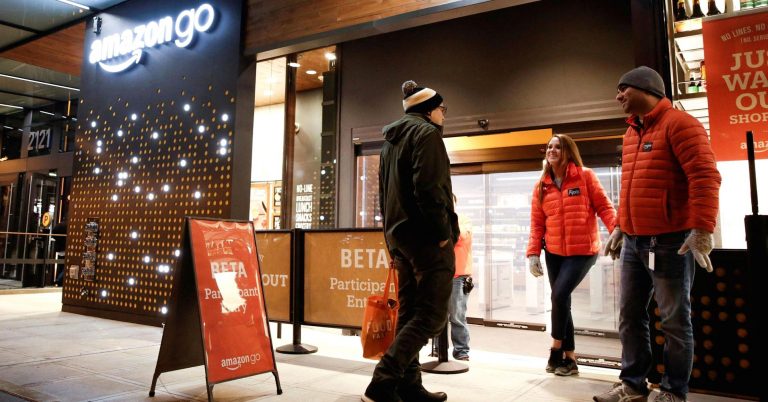 Here’s what the inside of Amazon Go’s automated grocery is like