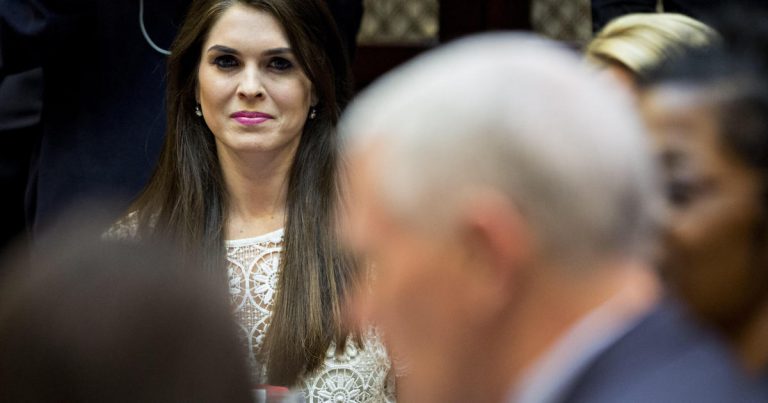 Hope Hicks slated to testify before House committee