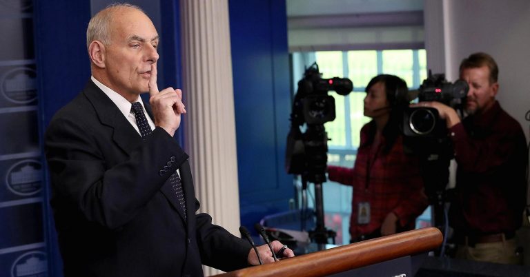 How John Kelly’s White House made ‘build a wall’ seem moderate