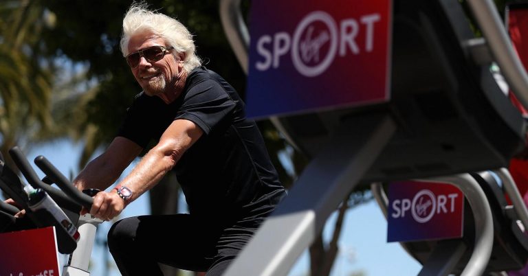 How Richard Branson is keeping up with his goal to ‘get unbelievably fit’