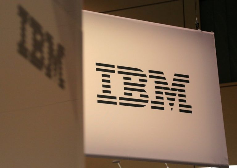 IBM returns to growth, but shares drop after recent rally