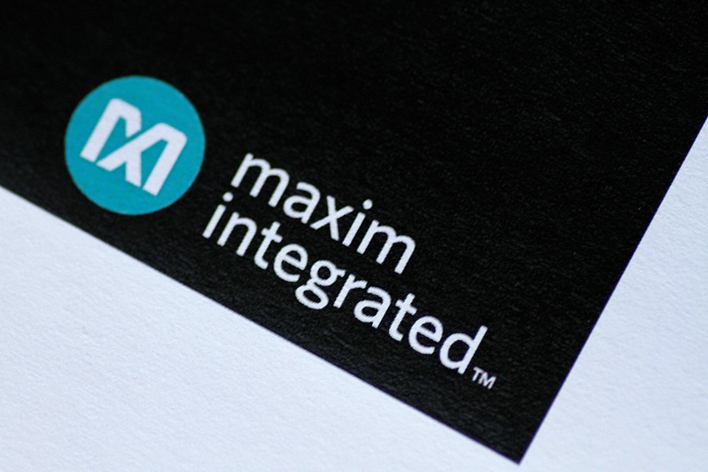 Illustration photo of the Maxim Integrated logo