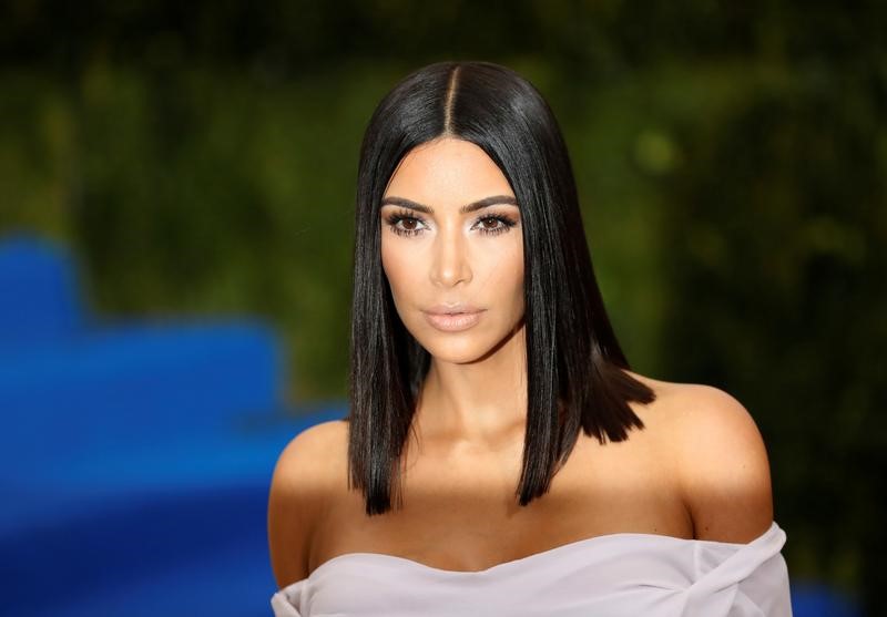 FILE PHOTO: Socialite Kim Kardashian arrives at Metropolitan Museum of Art Costume Institute Gala in New York City