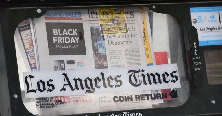 LA Times chief on leave after claims of “frat-boy” conduct