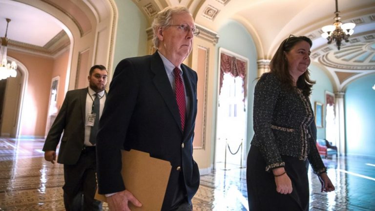 McConnell pushing ahead with short-term shutdown fix, pledges to take up immigration