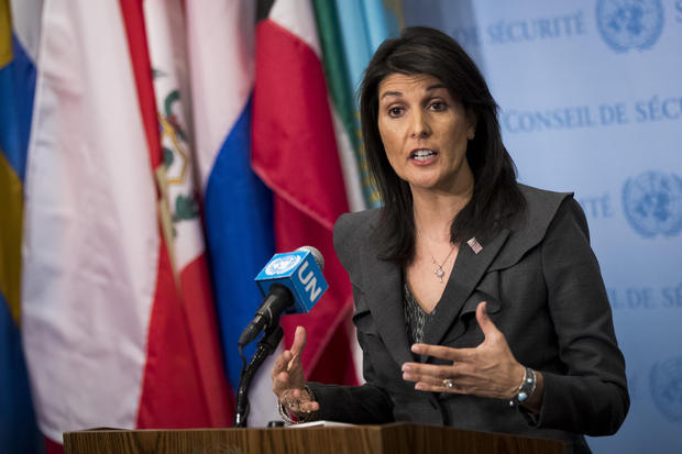 Nikki Haley addresses Iran protests, North Korea at U.N.