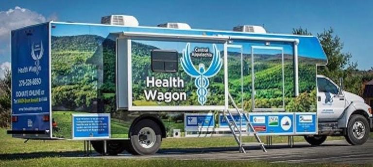 On the road with the Health Wagon