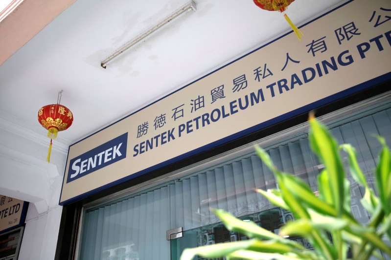 FILE PHOTO: Sentek Marine office in Singapore