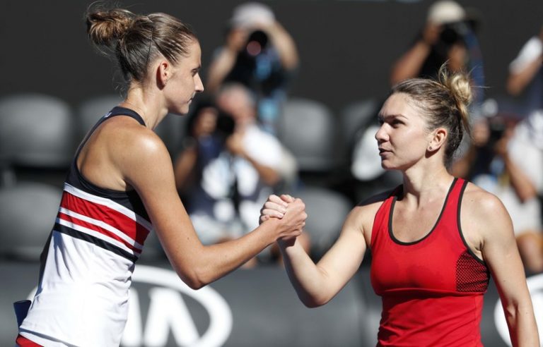 Tennis: Halep roars back to dismantle Pliskova