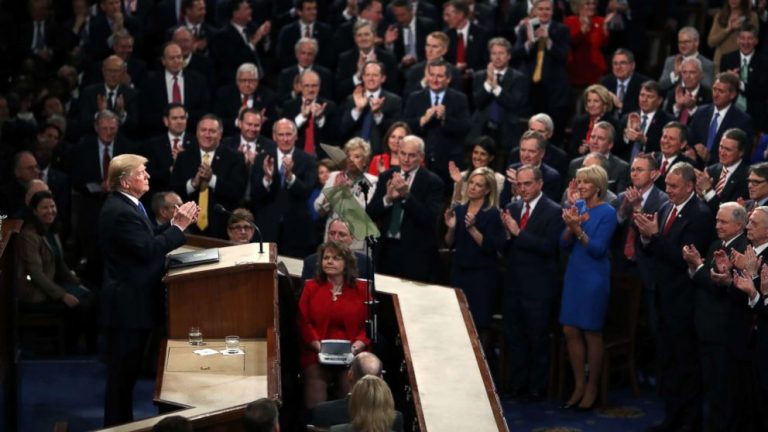 The Note: Trump’s State of the Union a sign of divided times