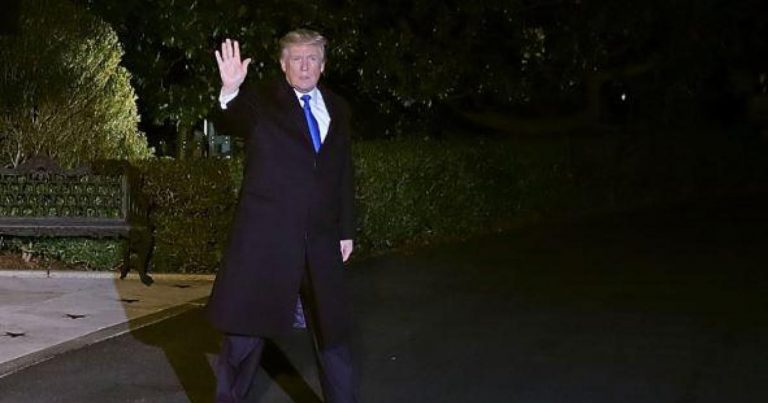 Trump arrives in Davos for World Economic Forum