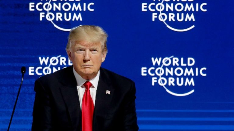 Trump speaks at Davos: ‘America is the place to do business’