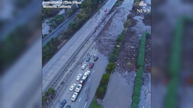 WATCH: Driver trapped by California mudslide ‘prayed’ for his life