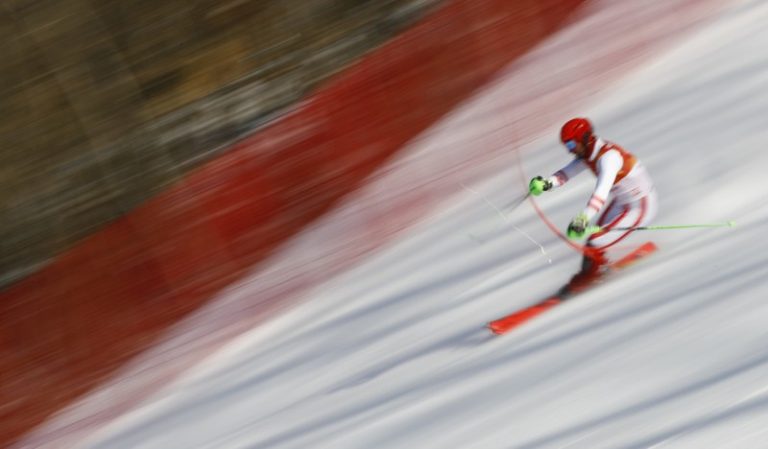 Alpine skiing: Brilliant Hirscher claims elusive first gold medal