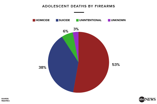 Beyond Parkland, children are wounded and killed by guns daily: Study