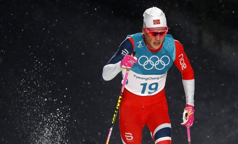 Cross-country skiing: Klaebo claims sprint gold for Norway