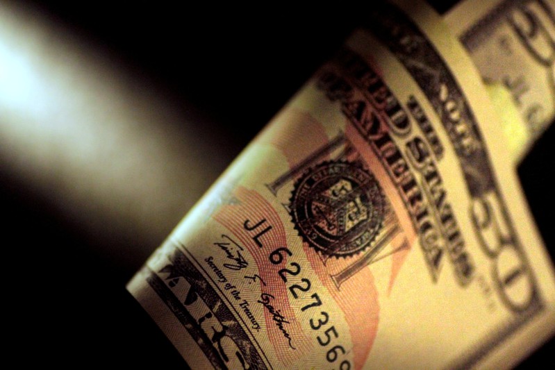FILE PHOTO: Illustration photo of a U.S. Dollar note