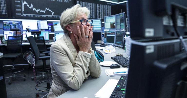 European stocks fall 3% at the open as global sell-off continues