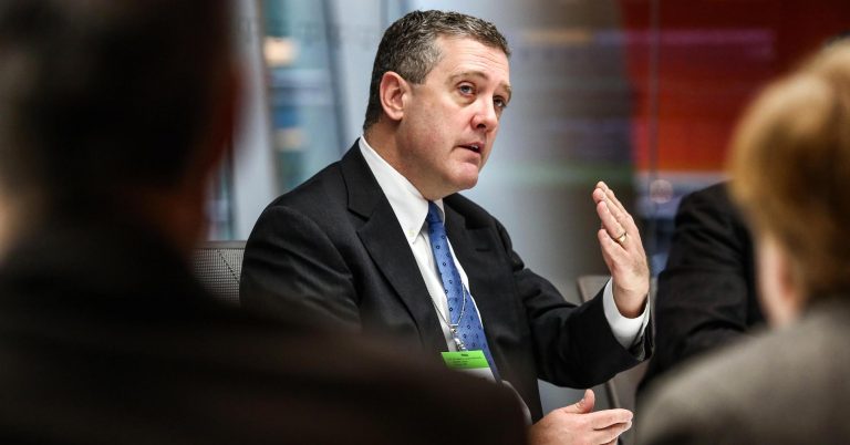 Fed’s Bullard warns that too many rate hikes this year could slow the economy too much