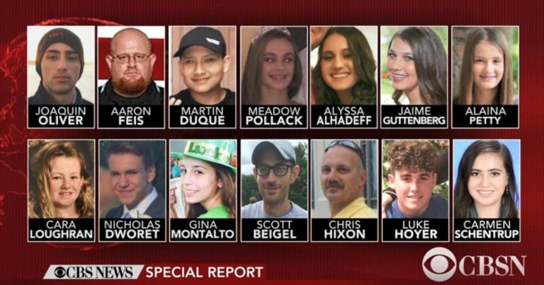 Florida school shooting victims identified by authorities