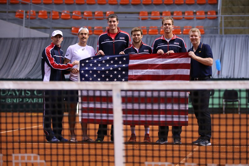 Tennis - Davis Cup - World Group First Round - Serbia v United States