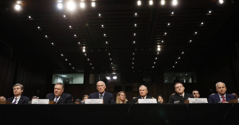 Intel chiefs testify on worldwide threats – live stream