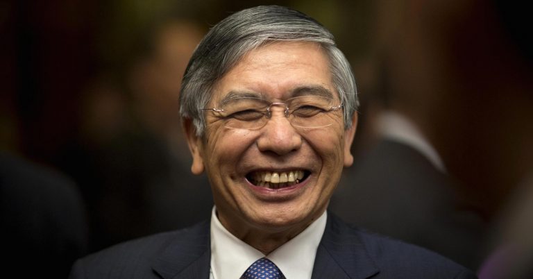Japan’s central bank governor says economic fundamentals are solid despite market rout