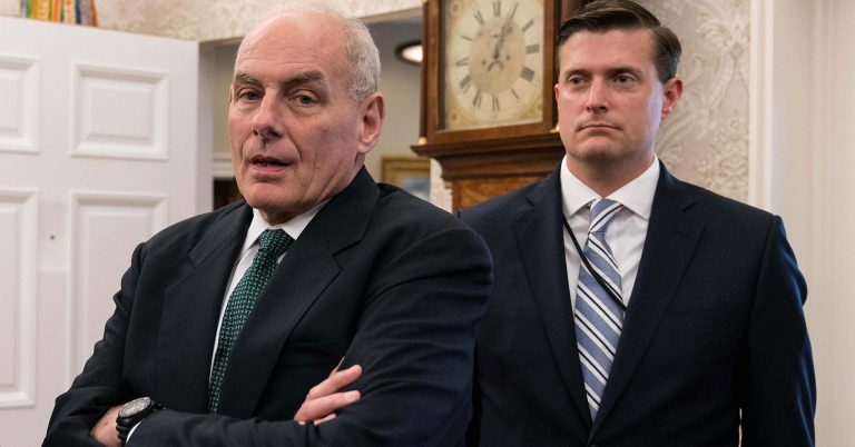 Read John Kelly’s memo on changes to White House clearance process in wake of Porter abuse scandal