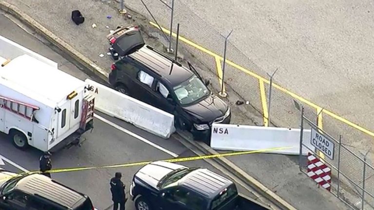 Shots fired as unauthorized vehicle tried to enter NSA headquarters