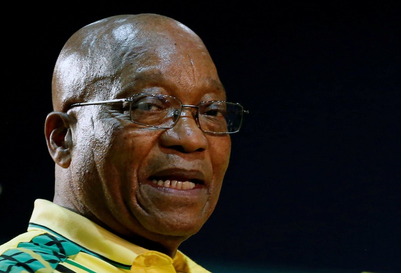 FILE PHOTO: President of South Africa Jacob Zuma attends the 54th National Conference of the ruling African National Congress (ANC) in Johannesburg