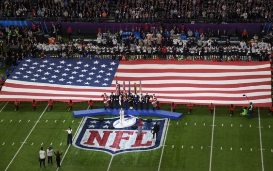 super bowl opens with protest free star spangled banner 563x353
