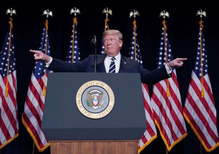 Trump defends religious liberty at home and abroad at National Prayer Breakfast