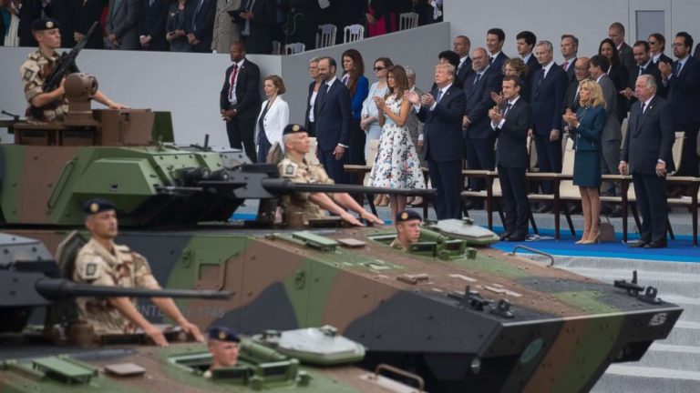 Trump requests Pentagon plan big military parade