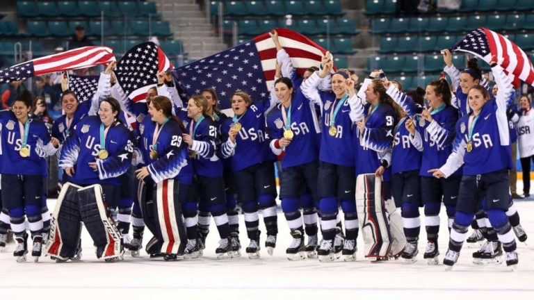 US women’s hockey wins first gold since 1998 in dramatic win over Canada