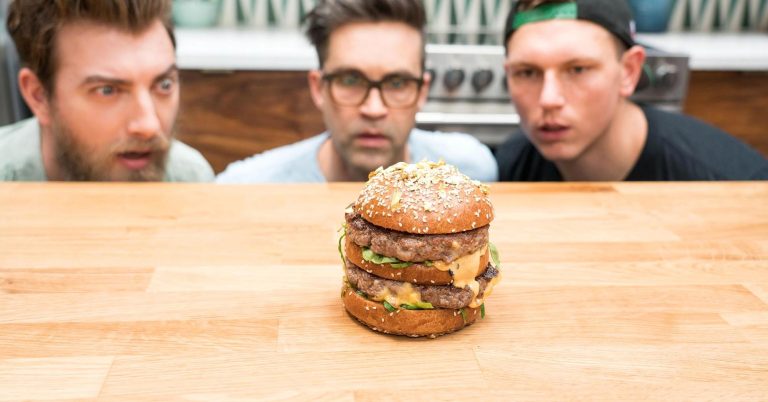 Vloggers created a $205 ‘Big Mac’ with Wagyu beef and Veuve Clicquot—here’s everything in it