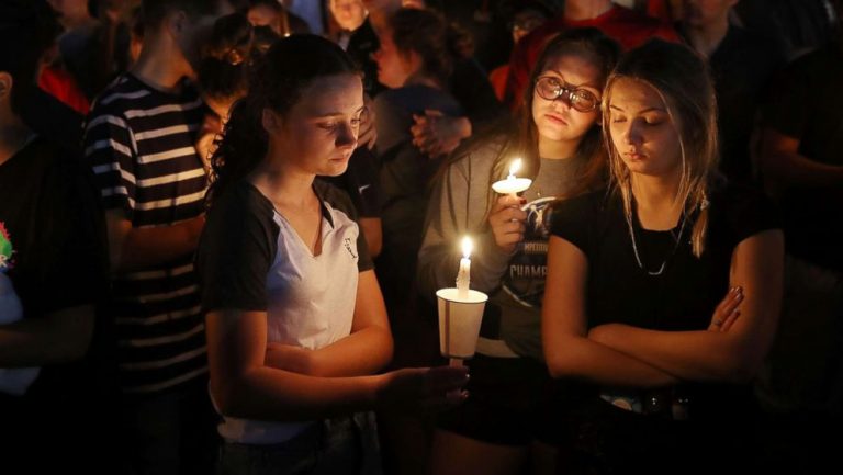 ‘We mourn for the potential that was lost’: Vigil held for victims of school shooting