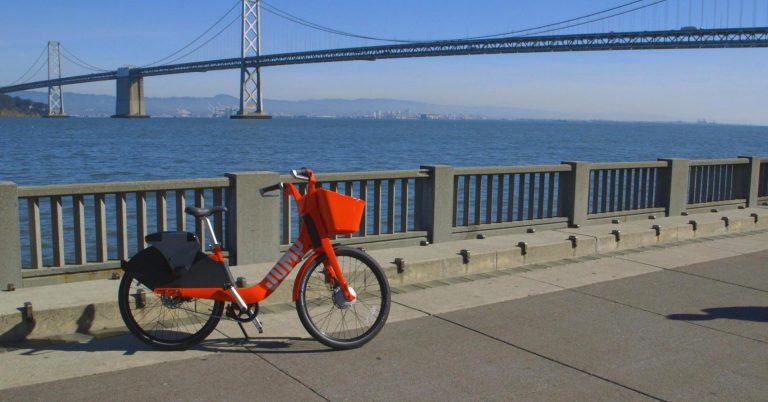 We rented an electric bike from Uber and took it for a spin