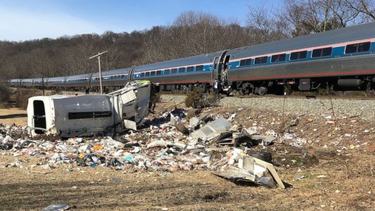 Witnesses report ‘issues’ at crossing in Amtrak accident, NTSB says