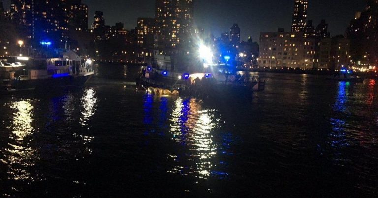 At least 2 dead, 1 rescued in NYC chopper crash