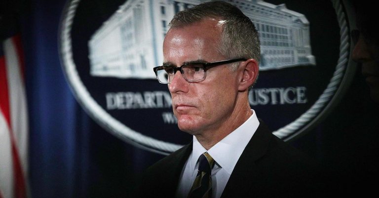 Attorney General Sessions fires FBI’s Andrew McCabe, who was slated to retire on Sunday