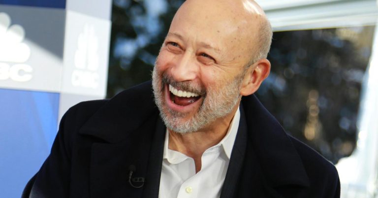 Blankfein jokes on Twitter that he feels like Huck Finn at his own funeral after WSJ reports he’s leaving Goldman